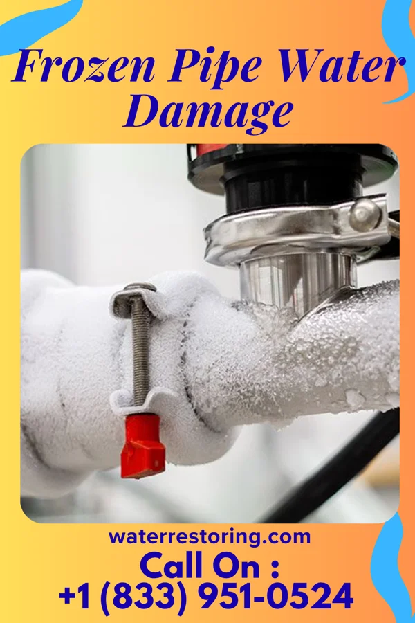 Frozen Pipe Water Damage in Coloma, WI